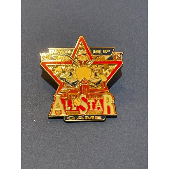 Major League Baseball, 2002 Lakewood All-Star game, Collectible Cloisonné Enamel - Picture 9 of 9